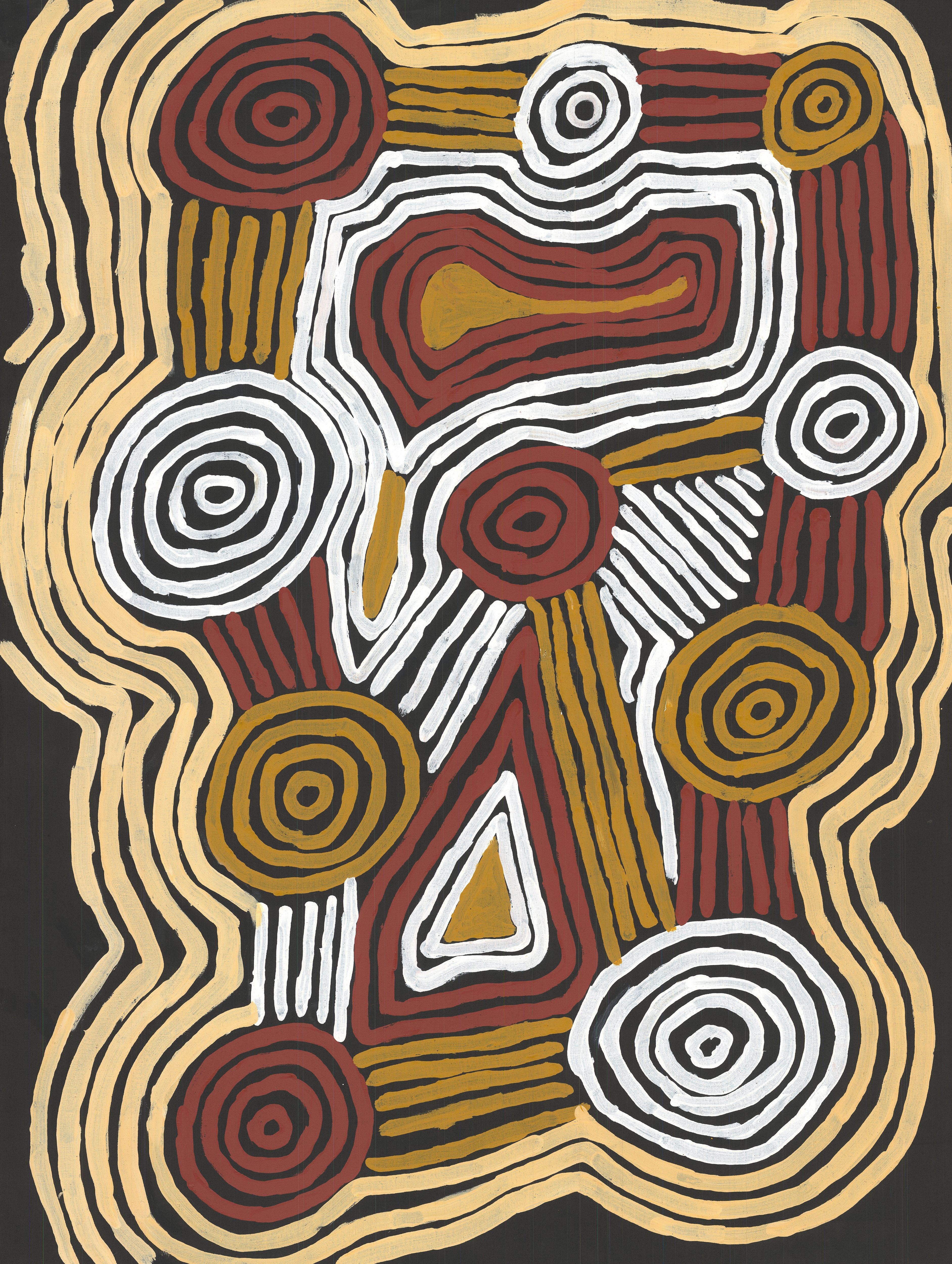 Ronnie Tjampitjinpa | 'Tingari, 2011' | 90x120cm