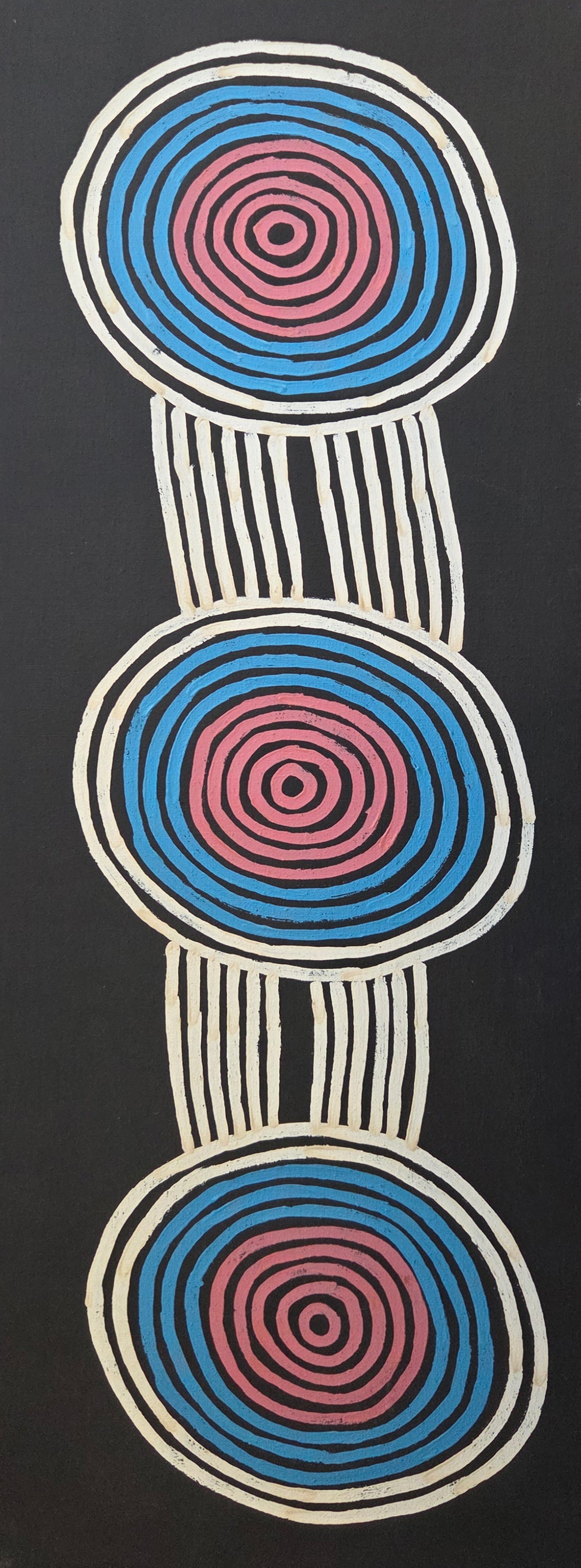 Ronnie Tjampitjinpa | 'Tingari 2010' | 30x91cm