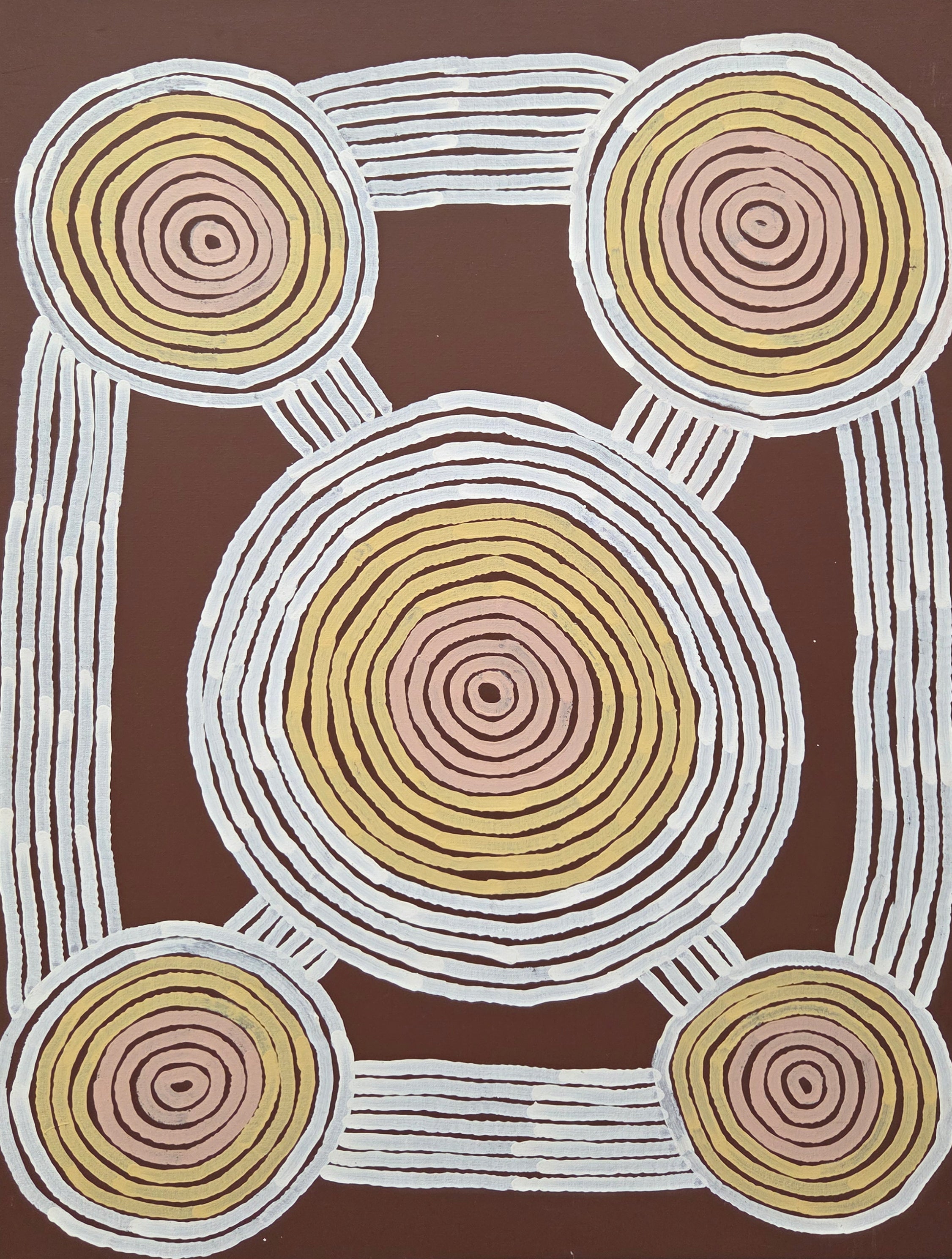 Ronnie Tjampitjinpa | 'Tingari, 2011' | 86x120cm