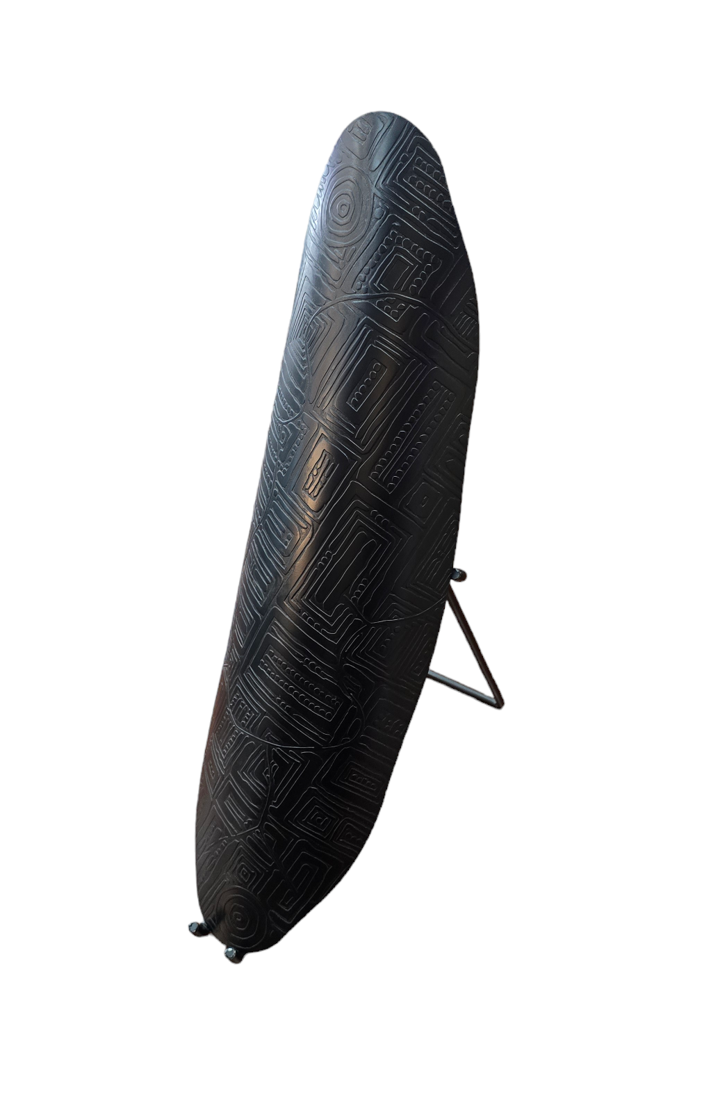 'Language of the Earth' Coolamon | 60x17x7cm-thumbmail-4