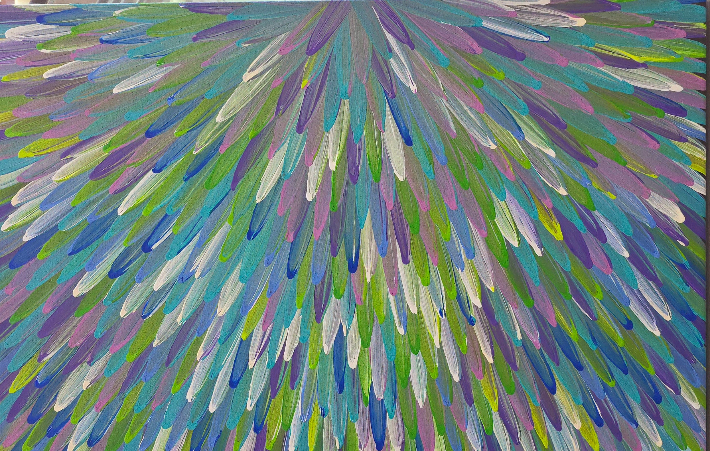 Raymond Walters | 'Emu Feathers, 2014' | 60x90cm