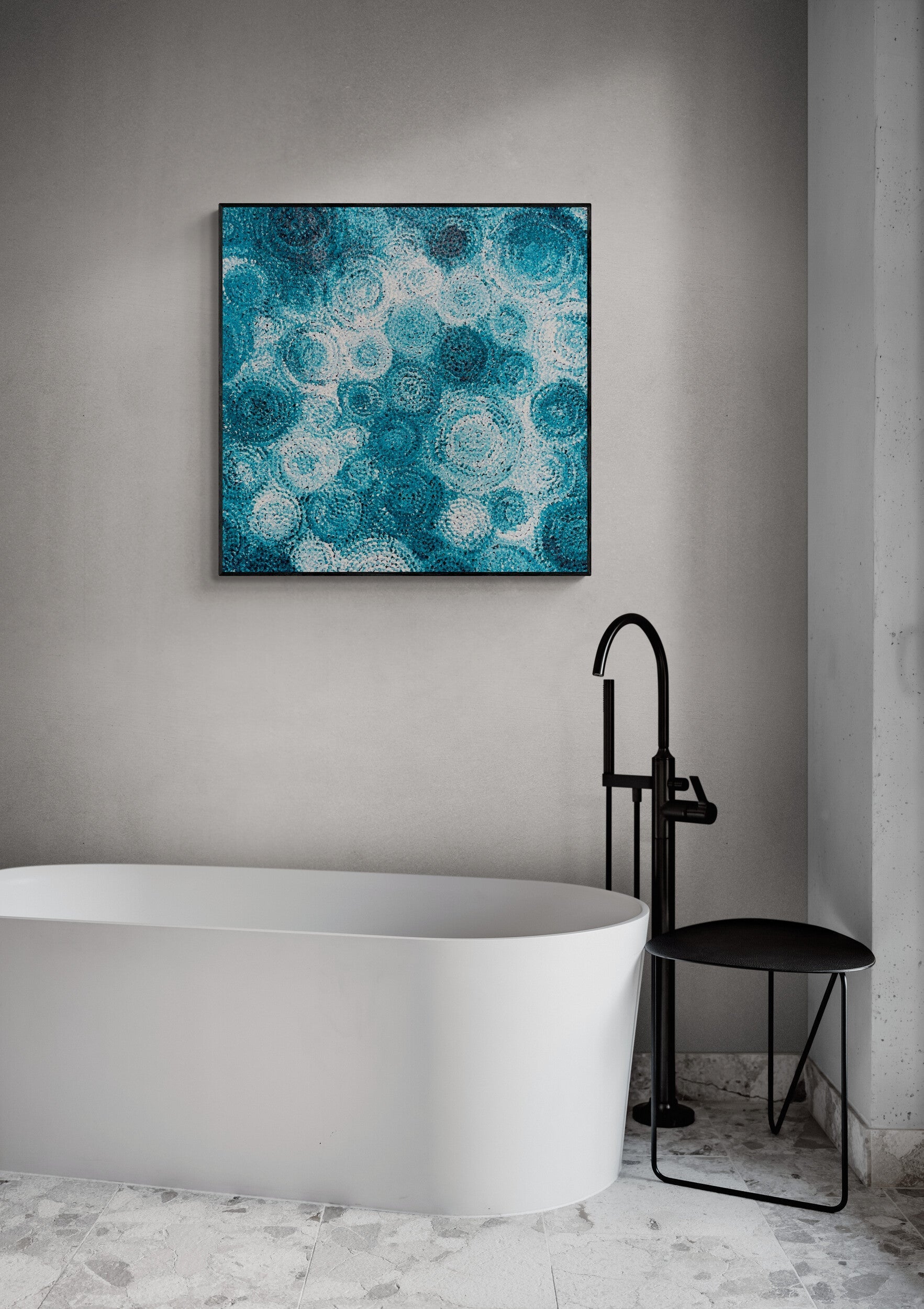 'Earth Cycles' | 90x90cm