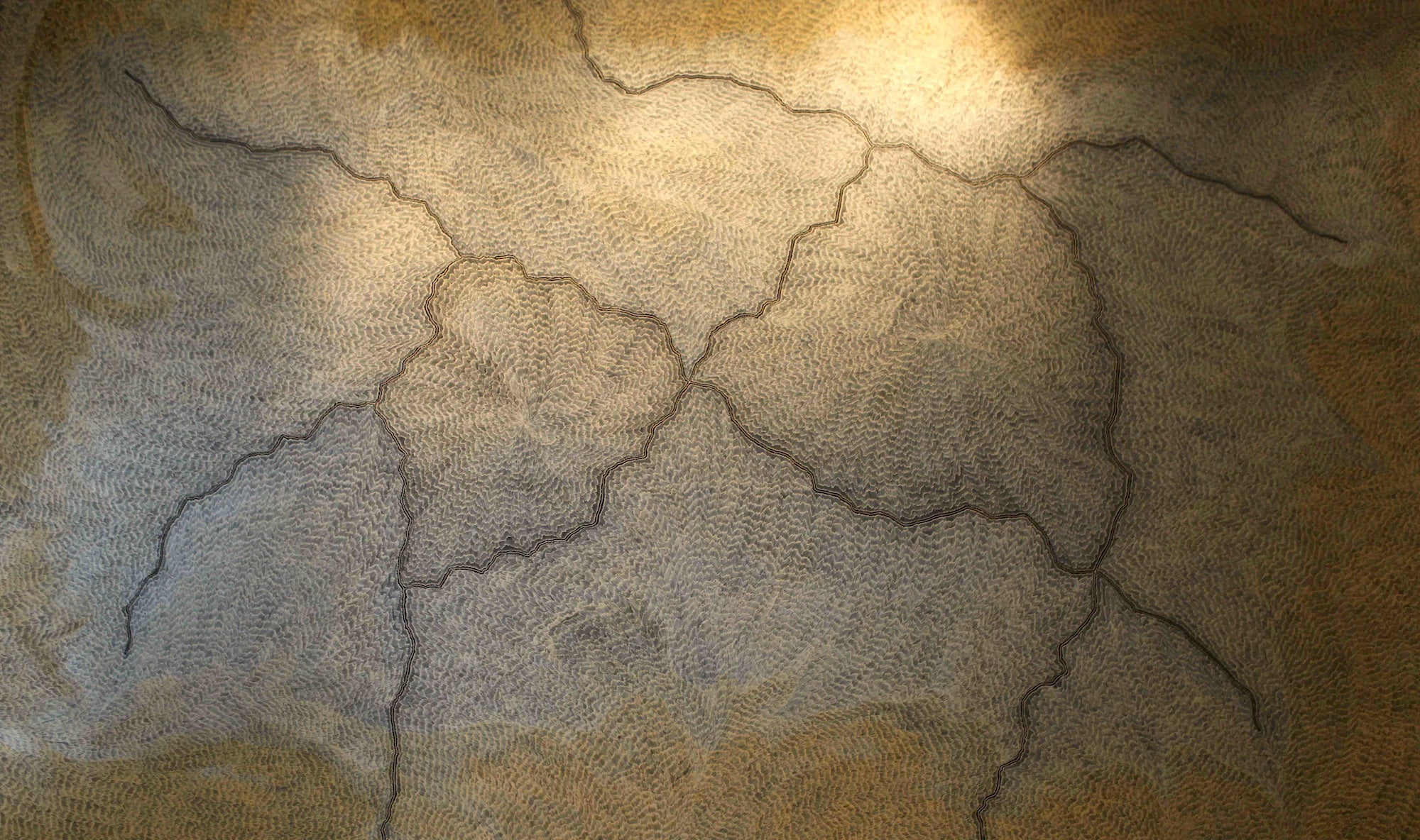 Sarrita King | 'Lightning, 2011' | 300x500cm