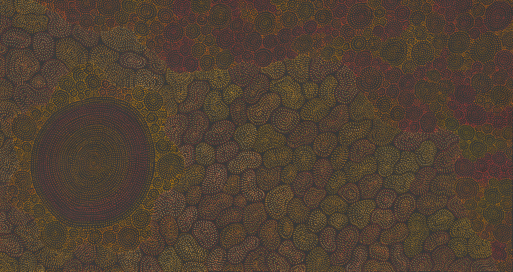 Sarrita King | 'Waterhole - Dry Season, 2023' | Fine Art Print