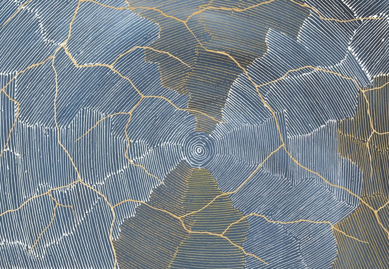 Sarrita King | 'Ngurra Janginyina, 2023' | 29x123cm-thumbmail-1