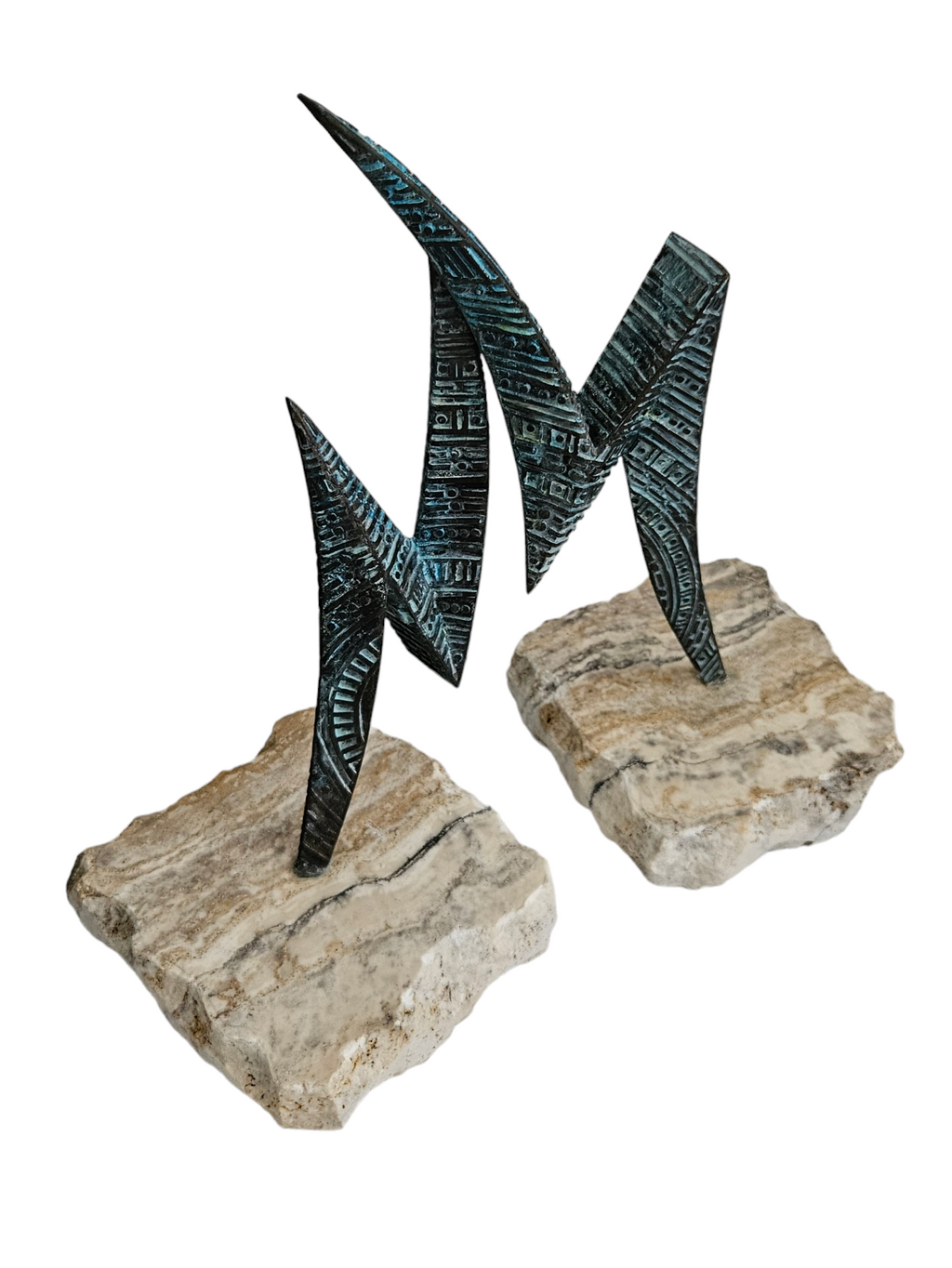 'Fire & Lightning' | 28x28x12cm