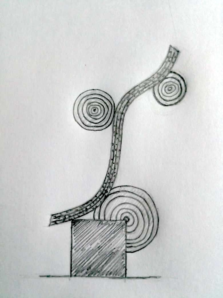 'My Country' | 270x126x30cm