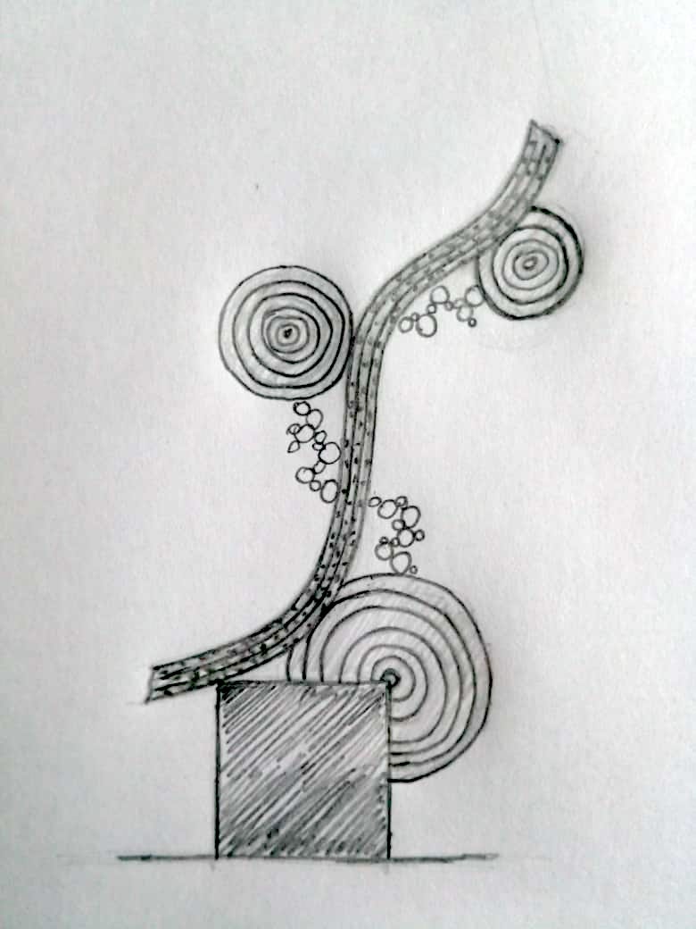 'My Country I'I | 270x130x30cm