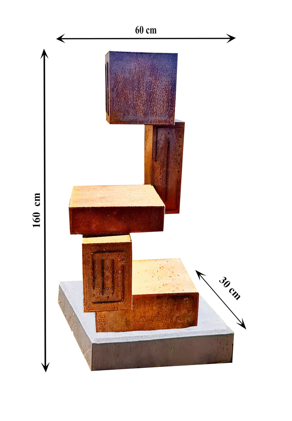 'Language of the Earth II' | 160x60x30cm