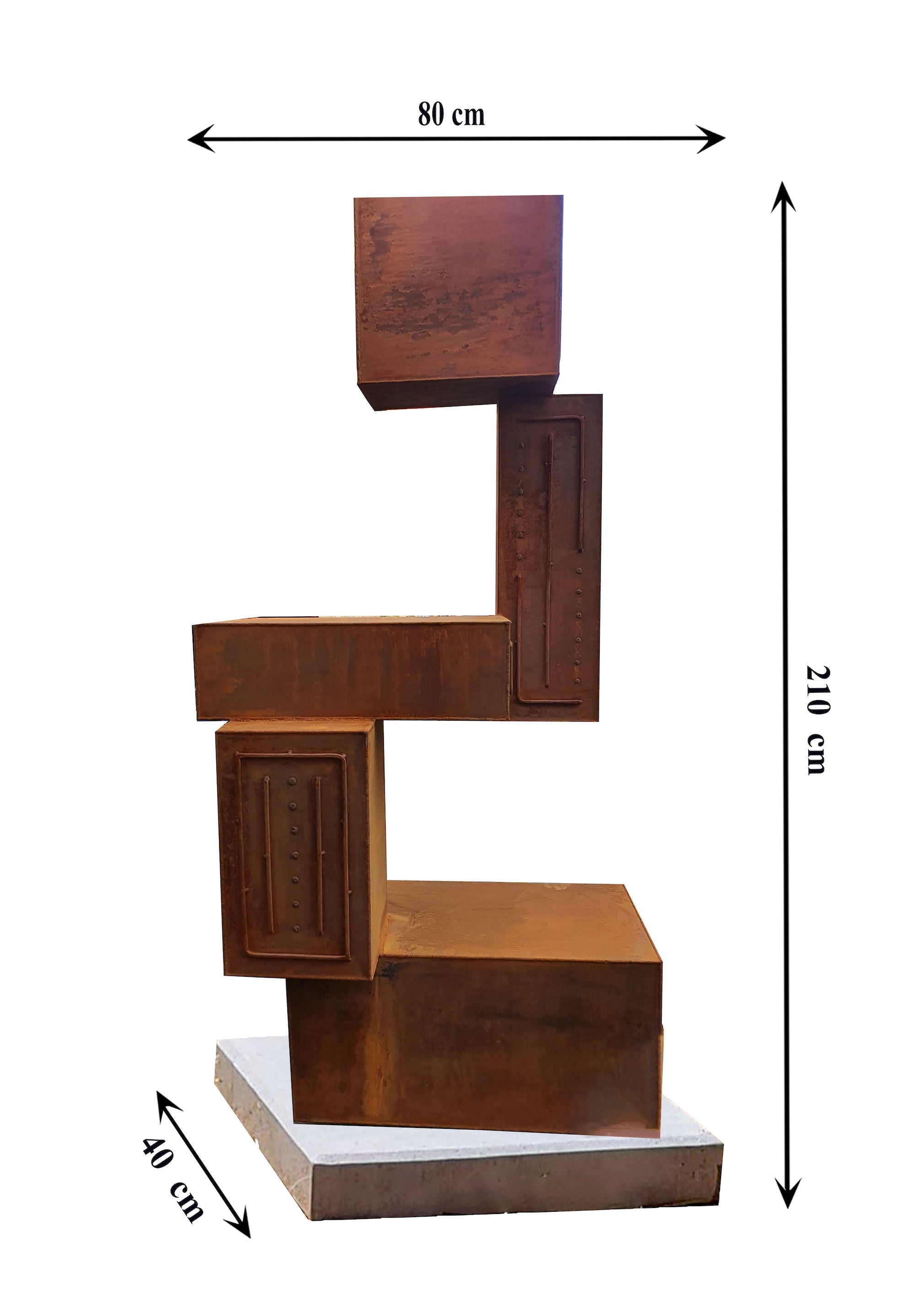 'Language of the Earth II' | 210x80x40cm