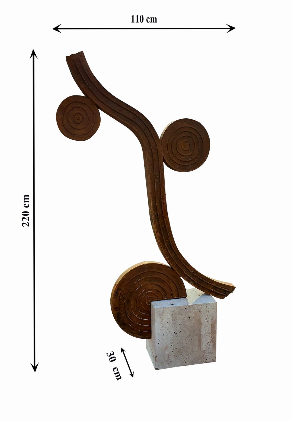 'My Country | 220x110x30cm