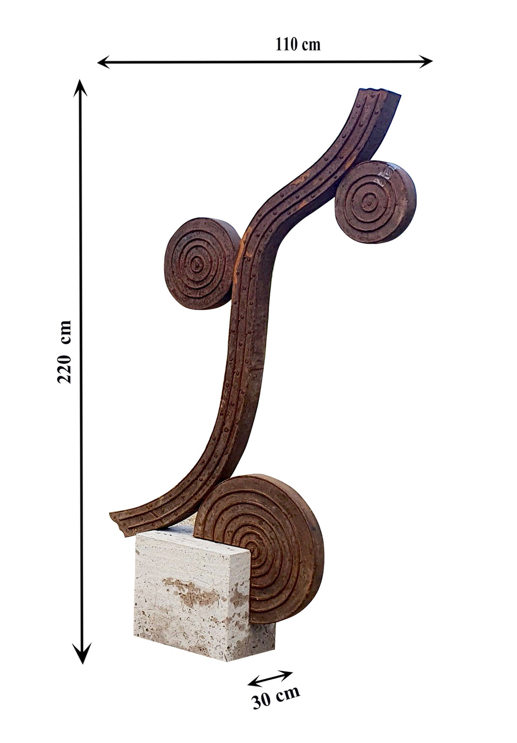 'My Country | 220x110x30cm