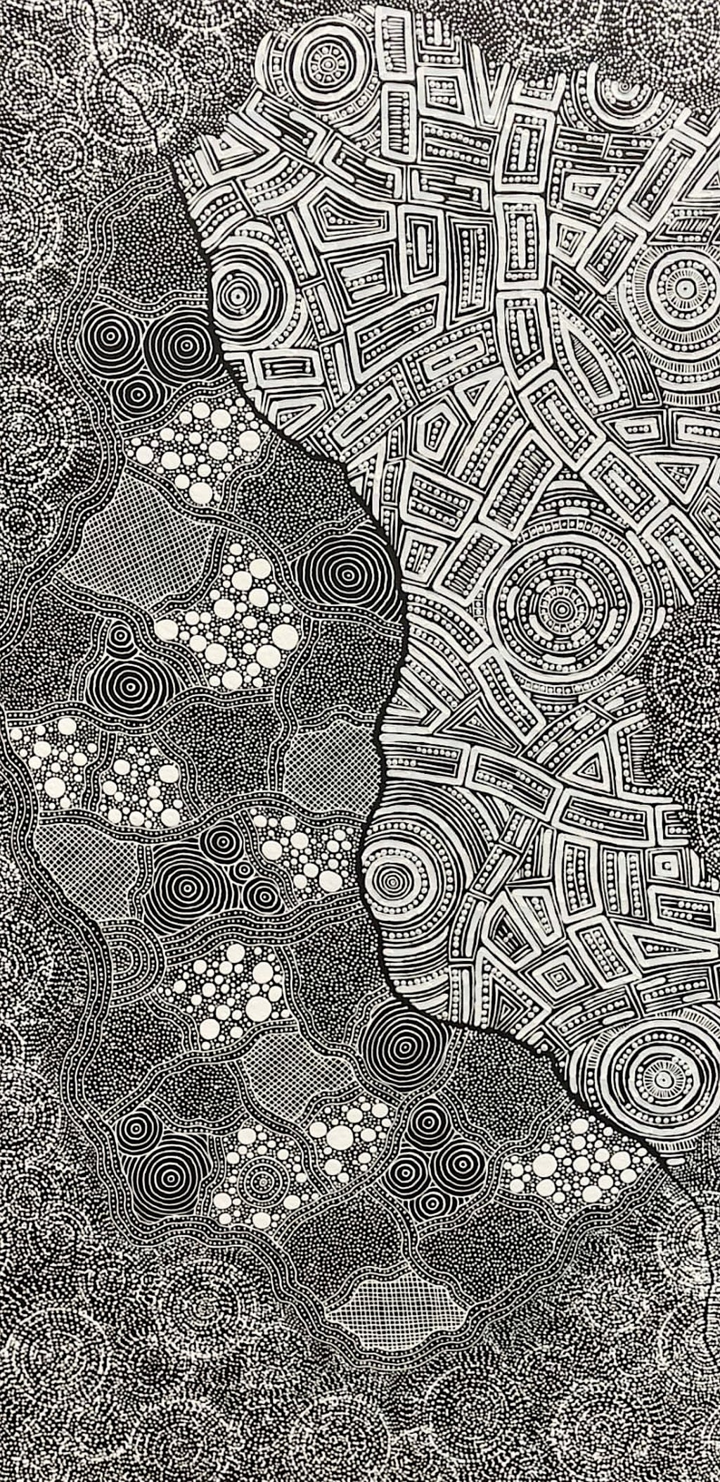 'My Country's Story I' | 85x67x10cm