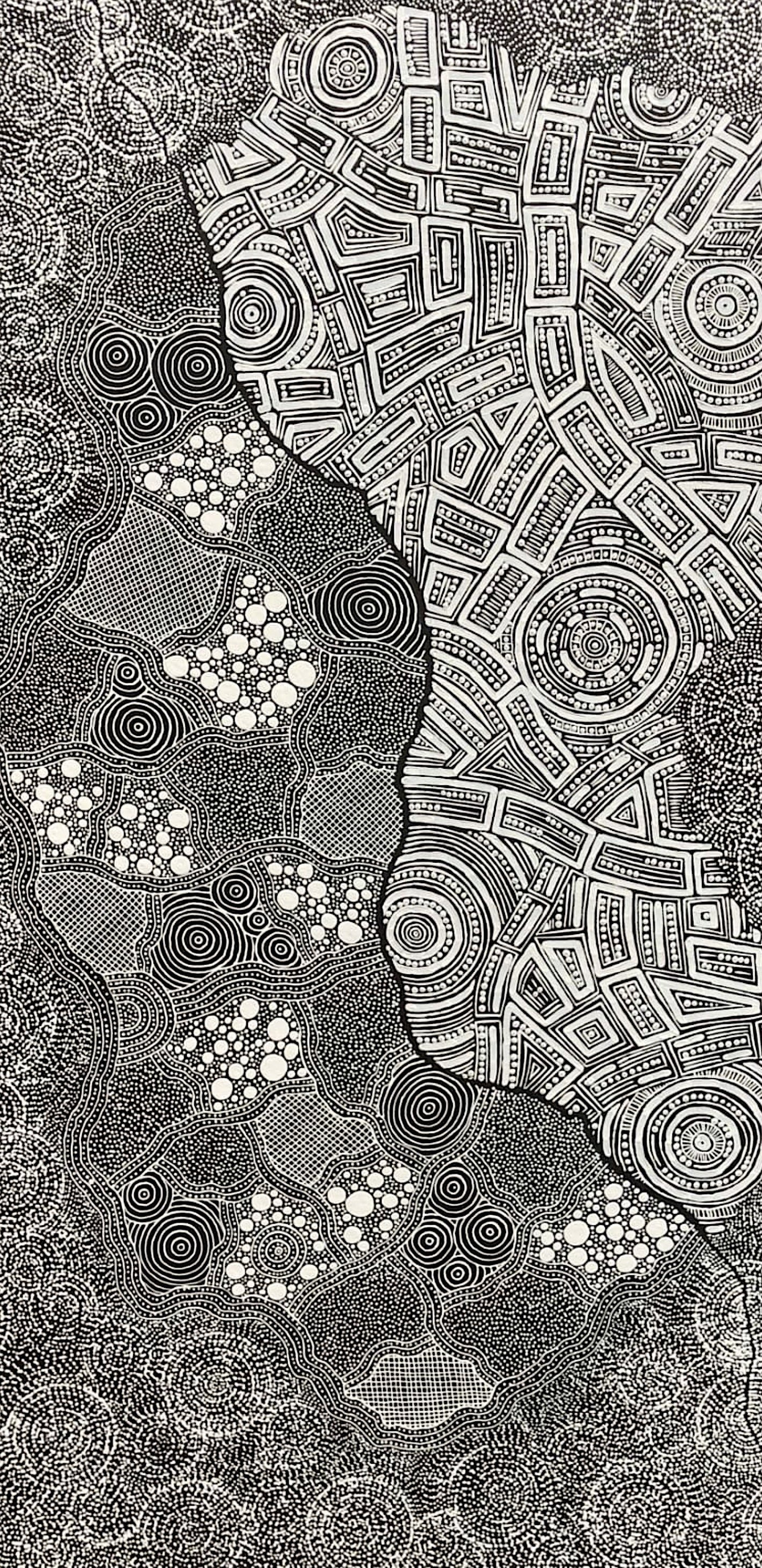 'My Country's Story I' | 85x67x10cm