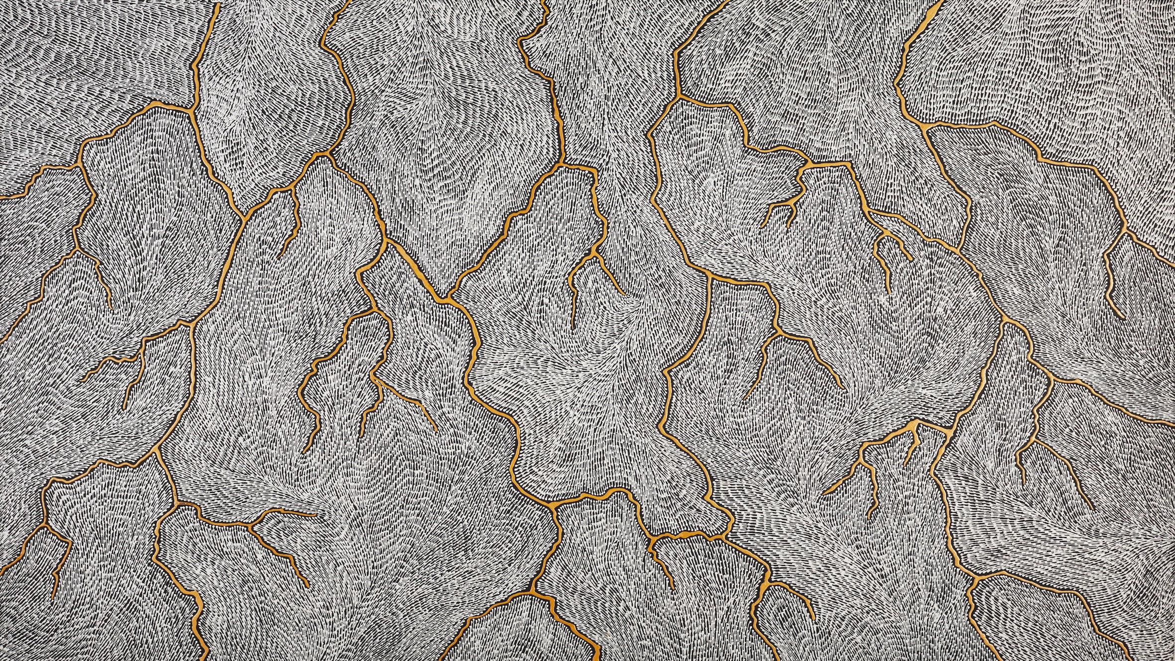 'Fire & Lightning' | 280x160x50cm