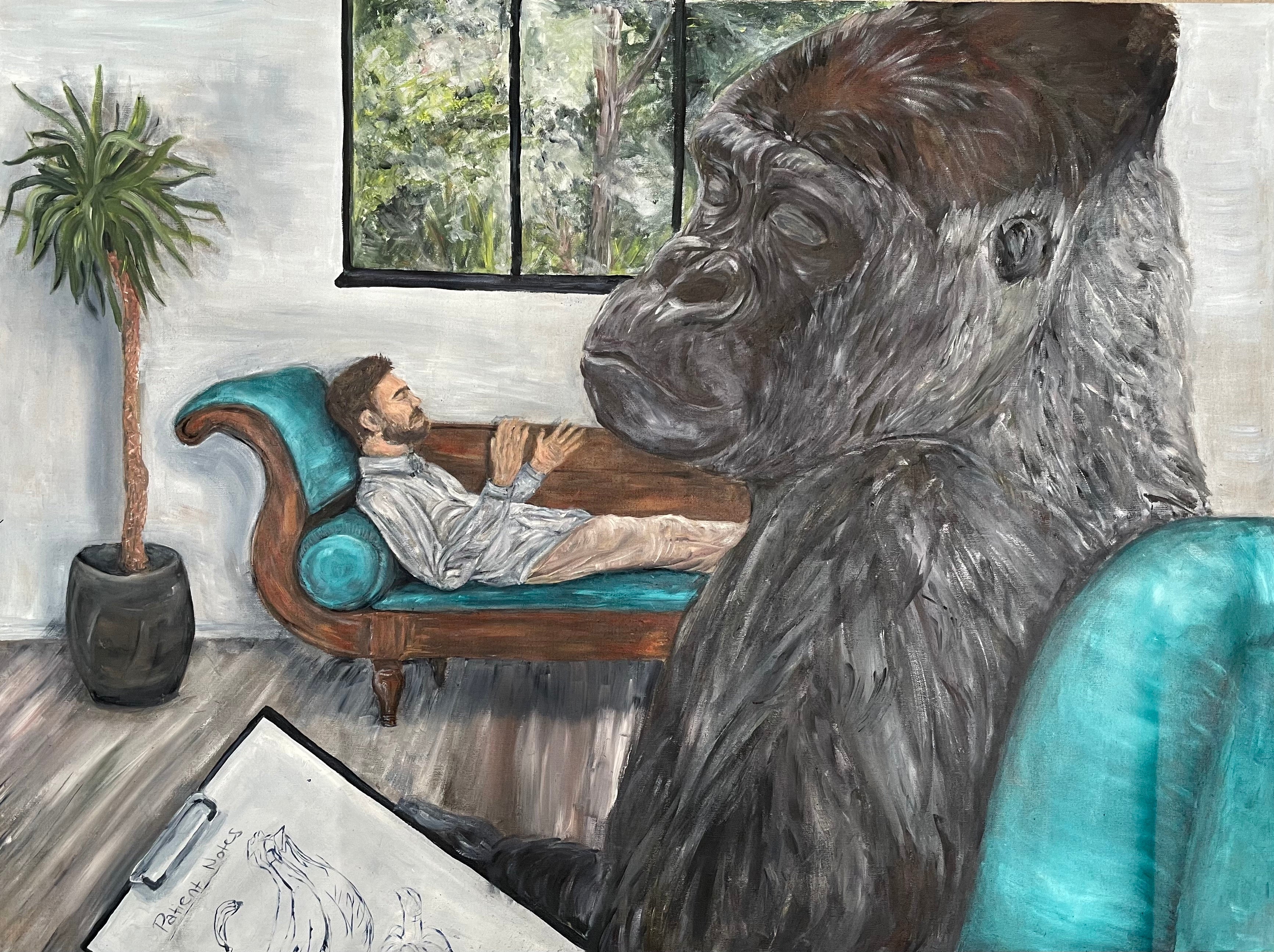 Tegan Hamilton | 'Frontier Psychiatrist, 2021' | 90x120cm