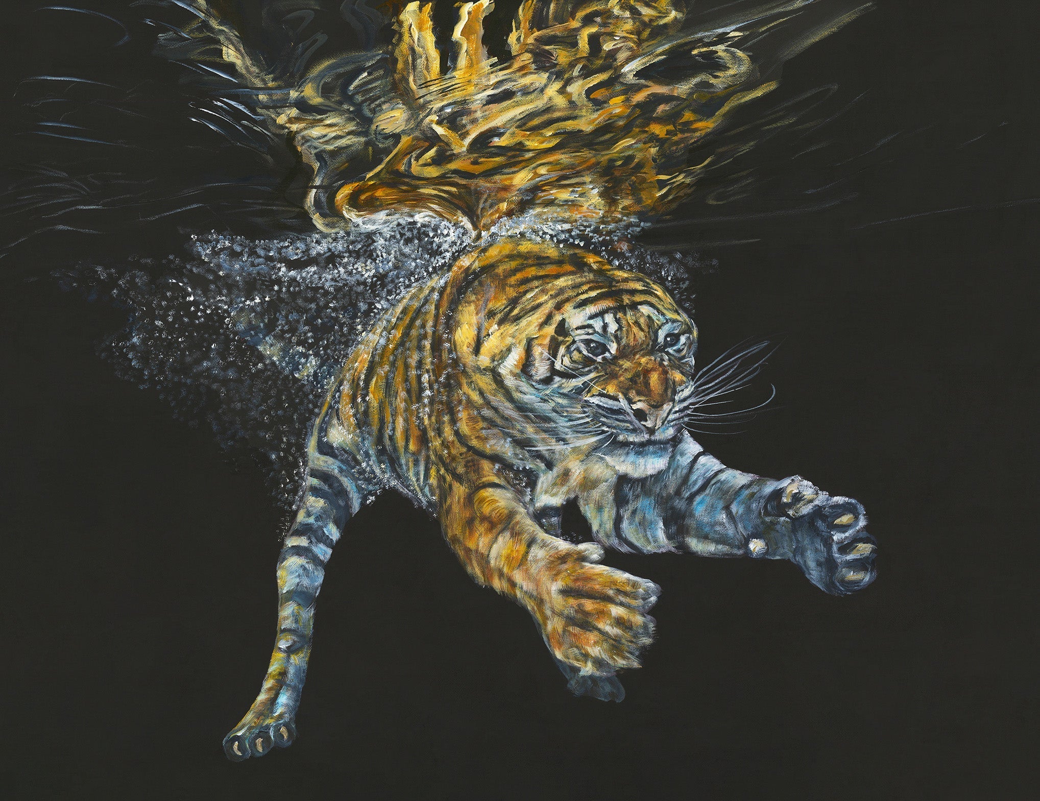 Tegan Hamilton | 'Panthera Tigris' | 90x120cm-thumbmail-1