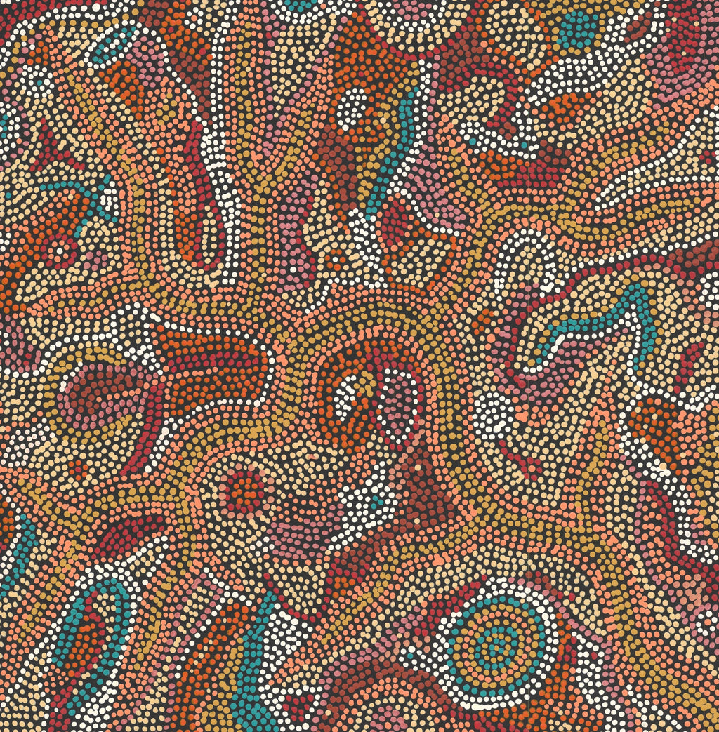 Tarisse King | 'Kulumarra, 2024' | 30x30cm