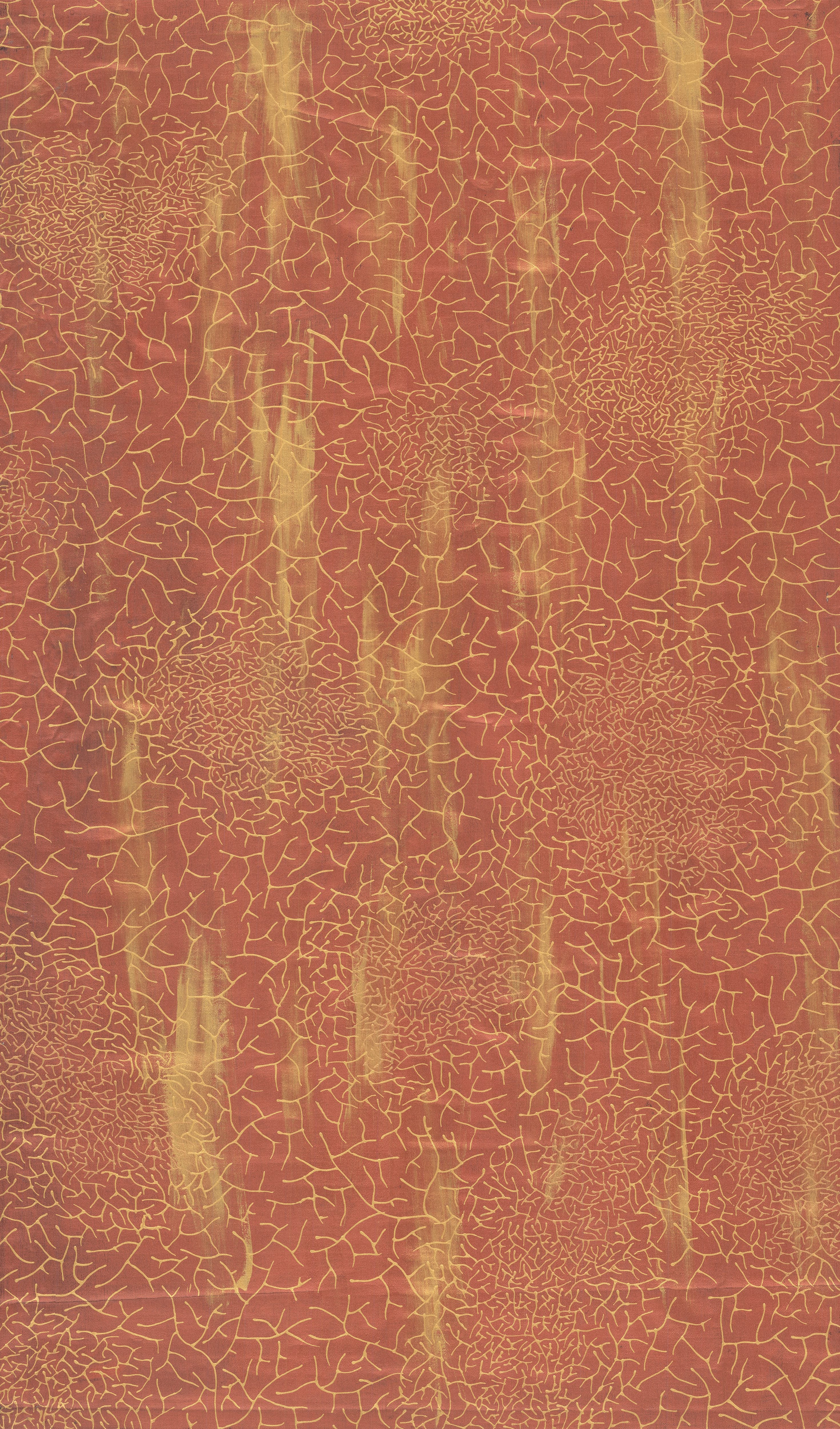 Sarrita King | 'Cracked Earth, 2008' | 144x72cm