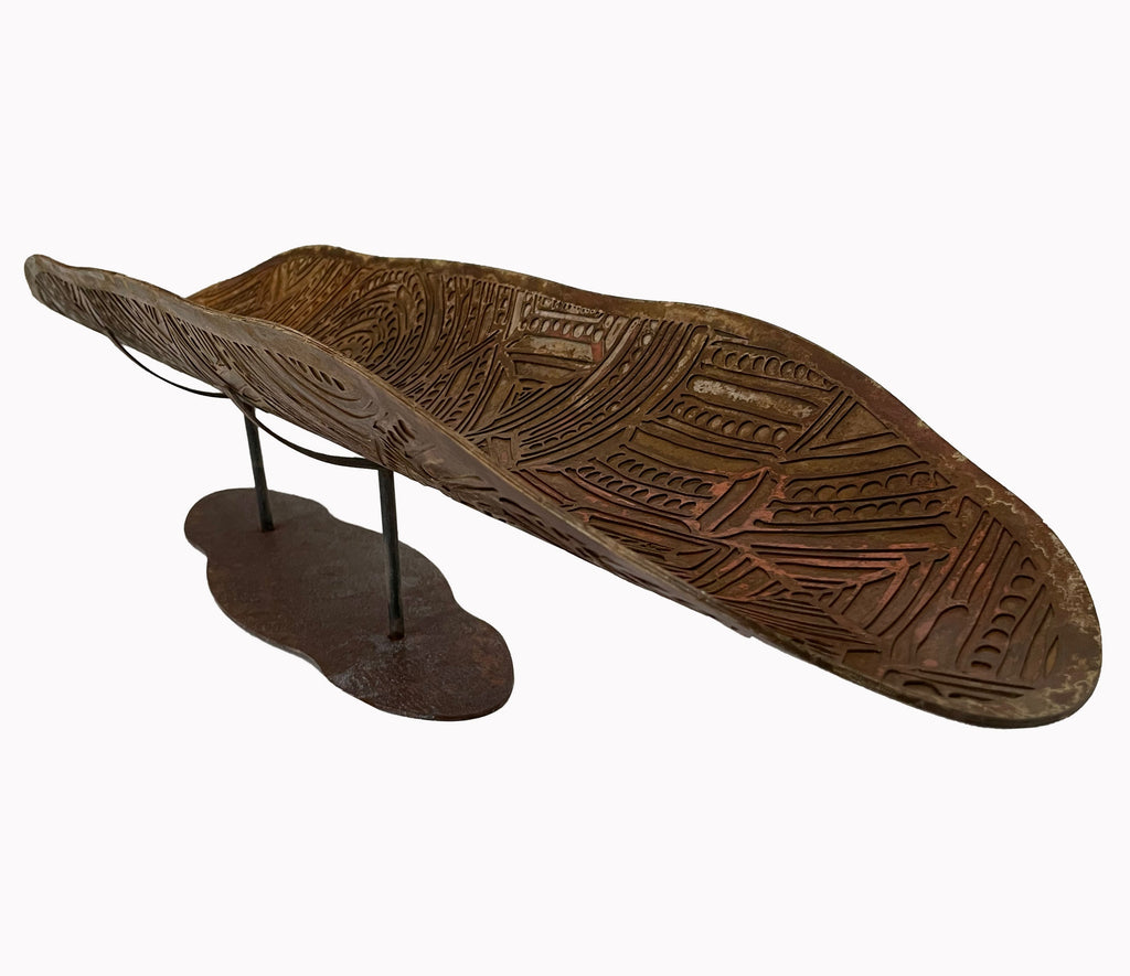 'Language of the Earth' Coolamon | 89x20x7cm