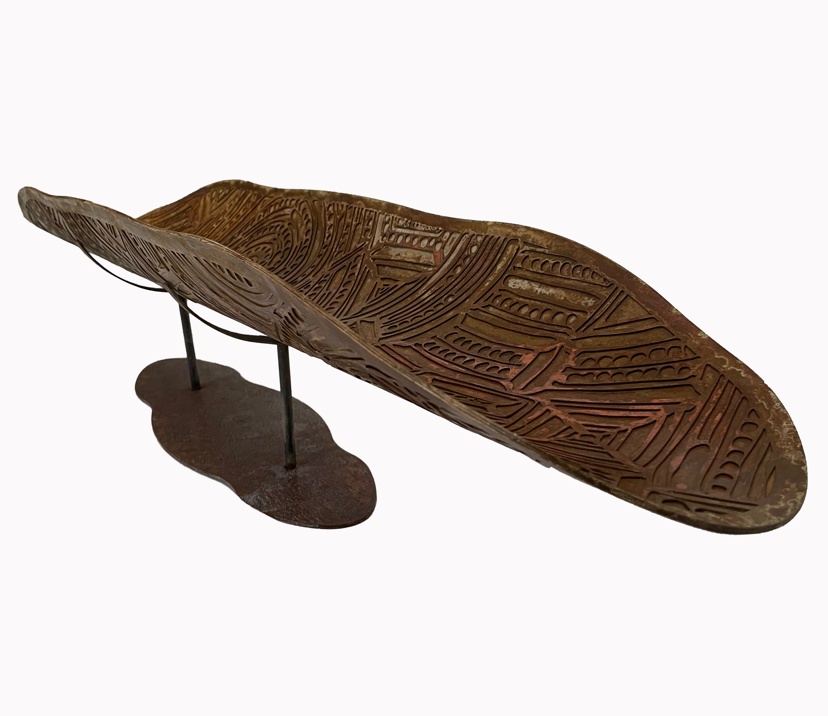 'Language of the Earth' Coolamon | 89x20x7cm