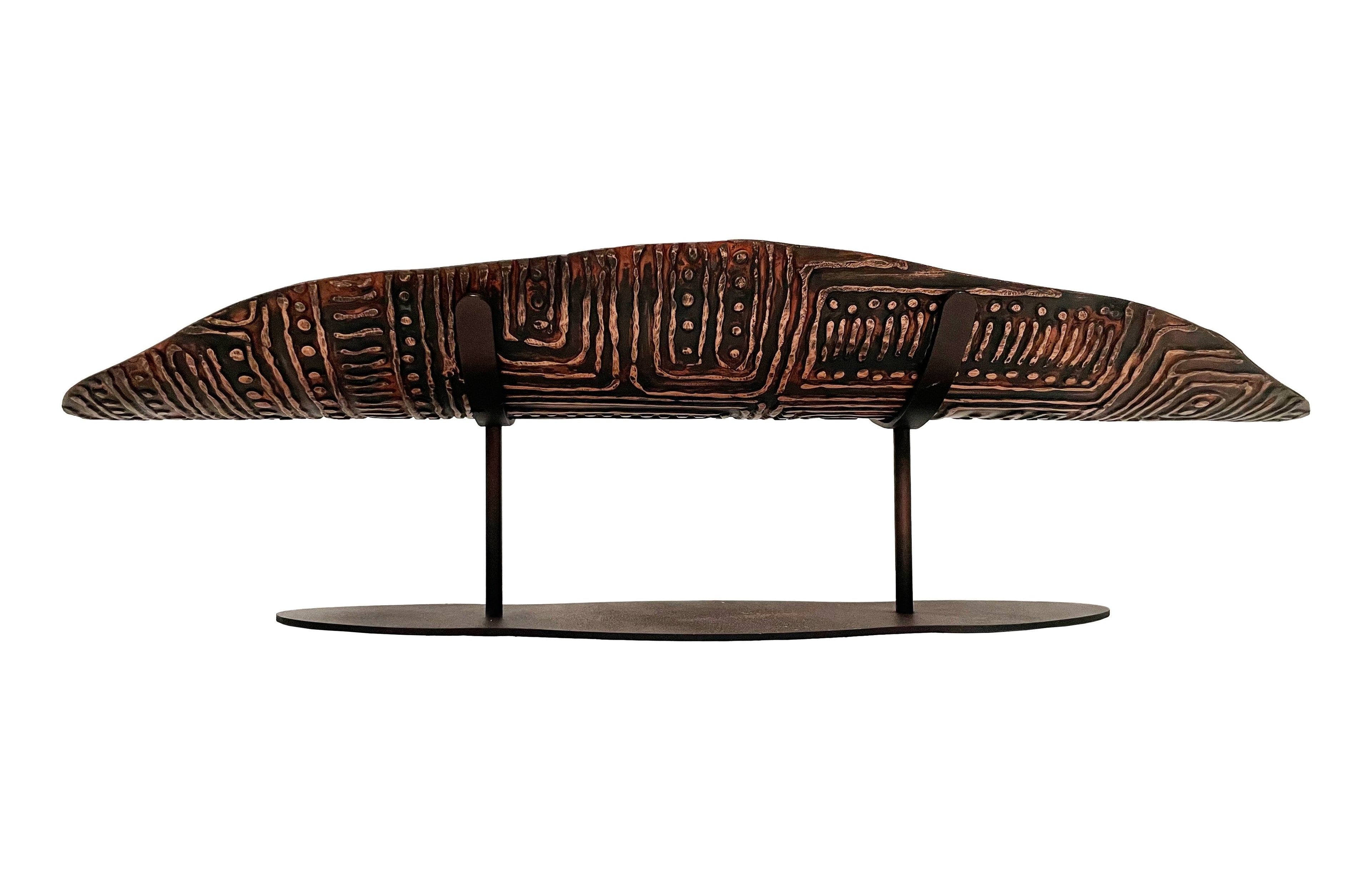 'Language of the Earth' Coolamon | 59x16x6cm