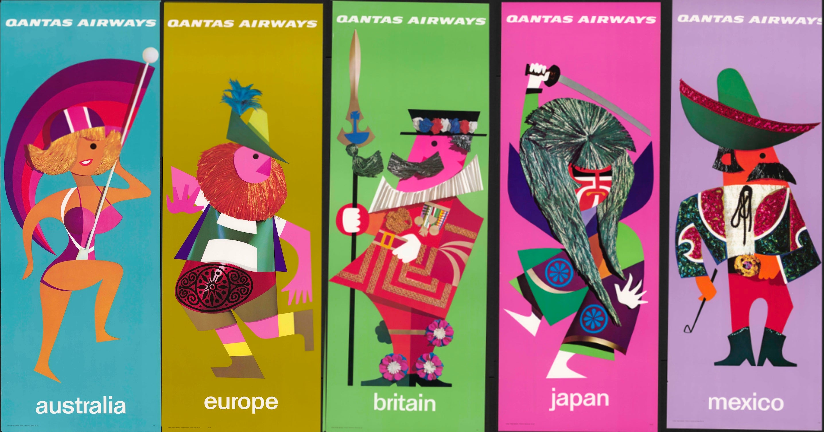 Qantas Posters | 'Harry Rogers' |