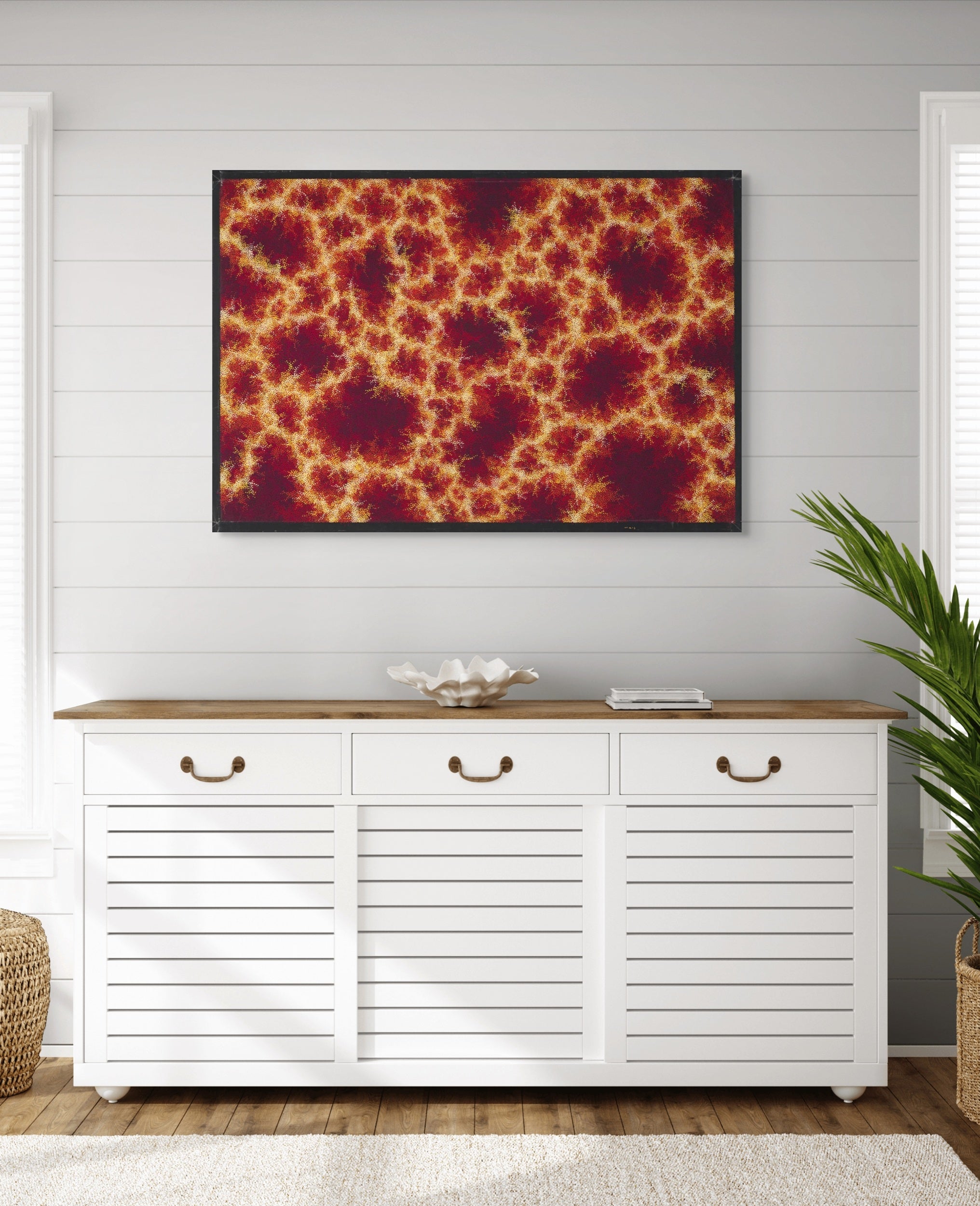 William King Jungala | 'Fire, 2005' | Fine Art Print-thumbmail-2