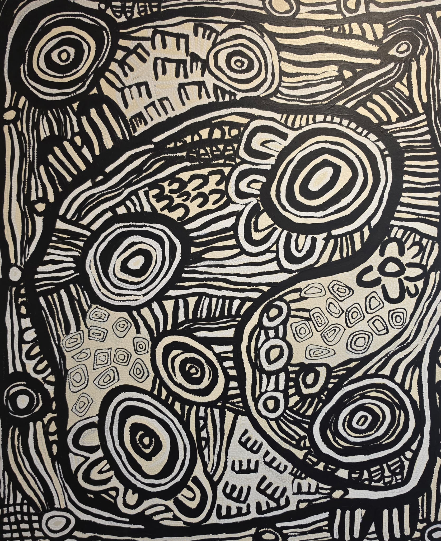 Charmaine Pwerle | 'Awelye, 2025' | 91x120cm-thumbmail-1