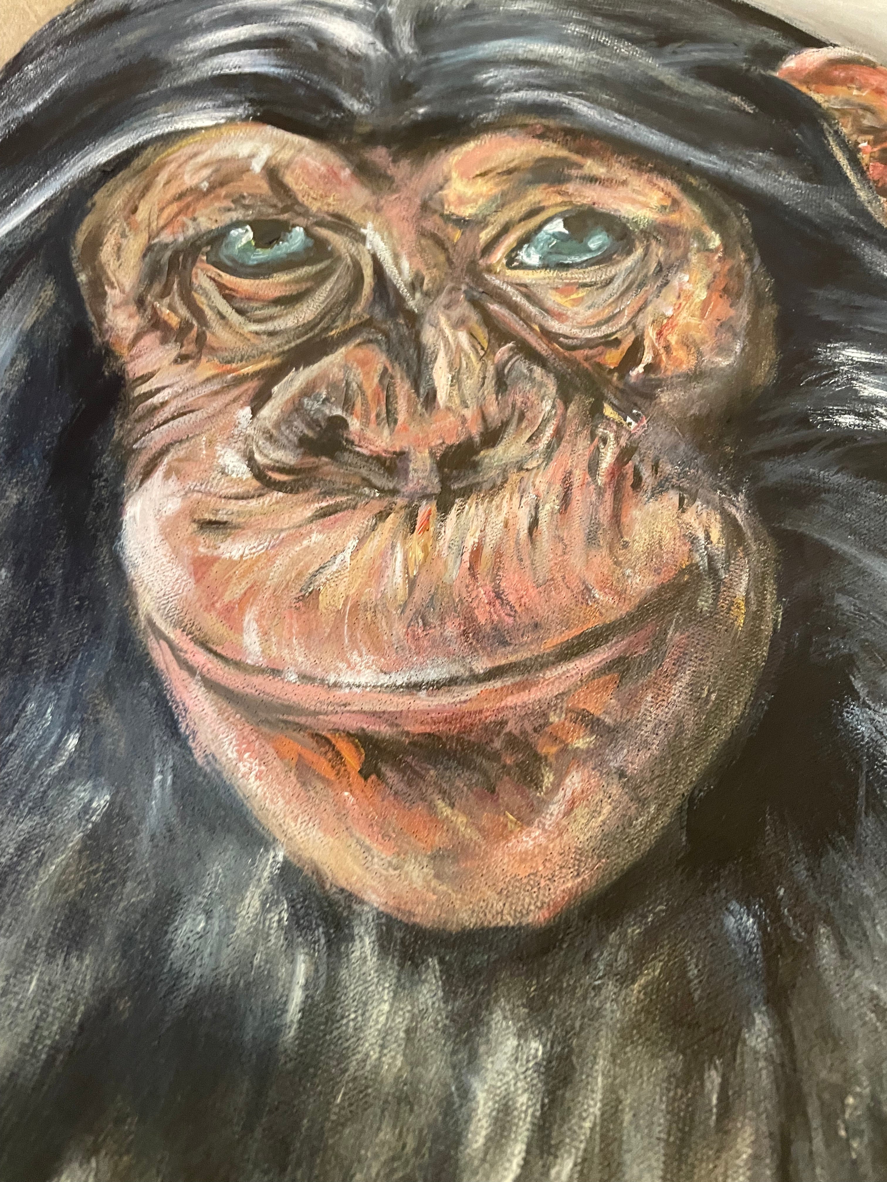 'Lockdown Larry' | 83x90cm