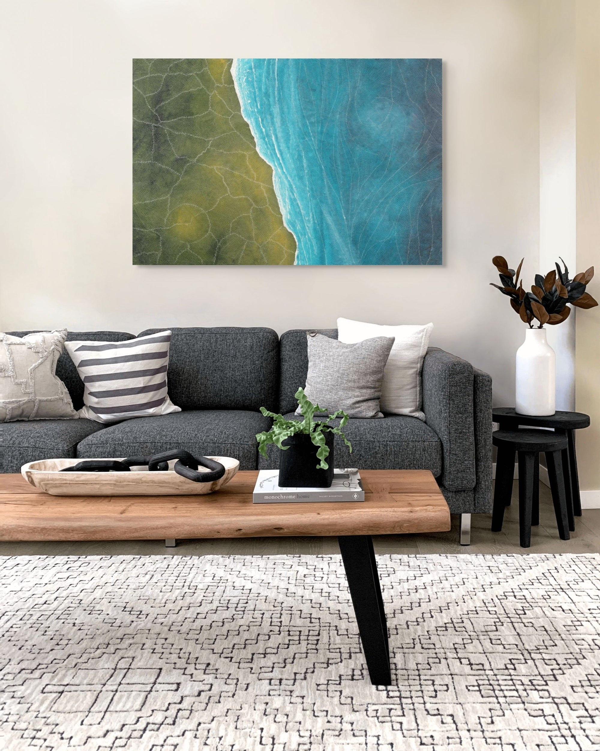 Sarrita King | 'Earth Elements, 2023' | Canvas Print-thumbmail-2