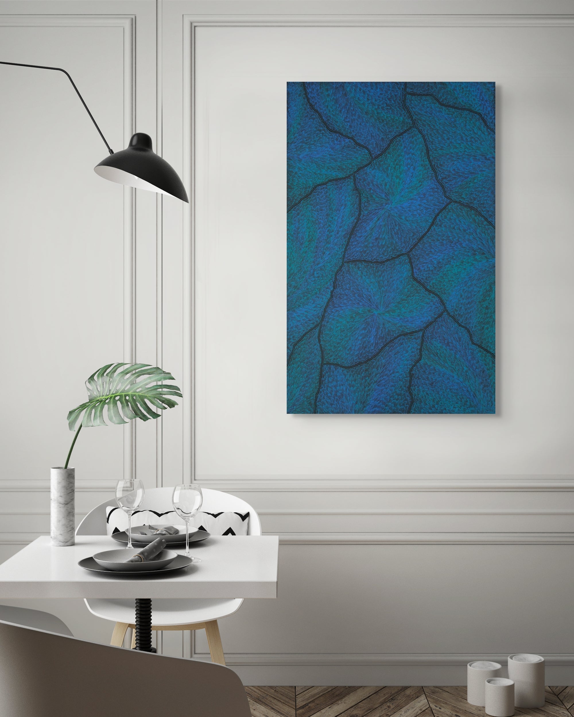 Sarrita King | 'Lightning, 2025' | Canvas Print-thumbmail-2