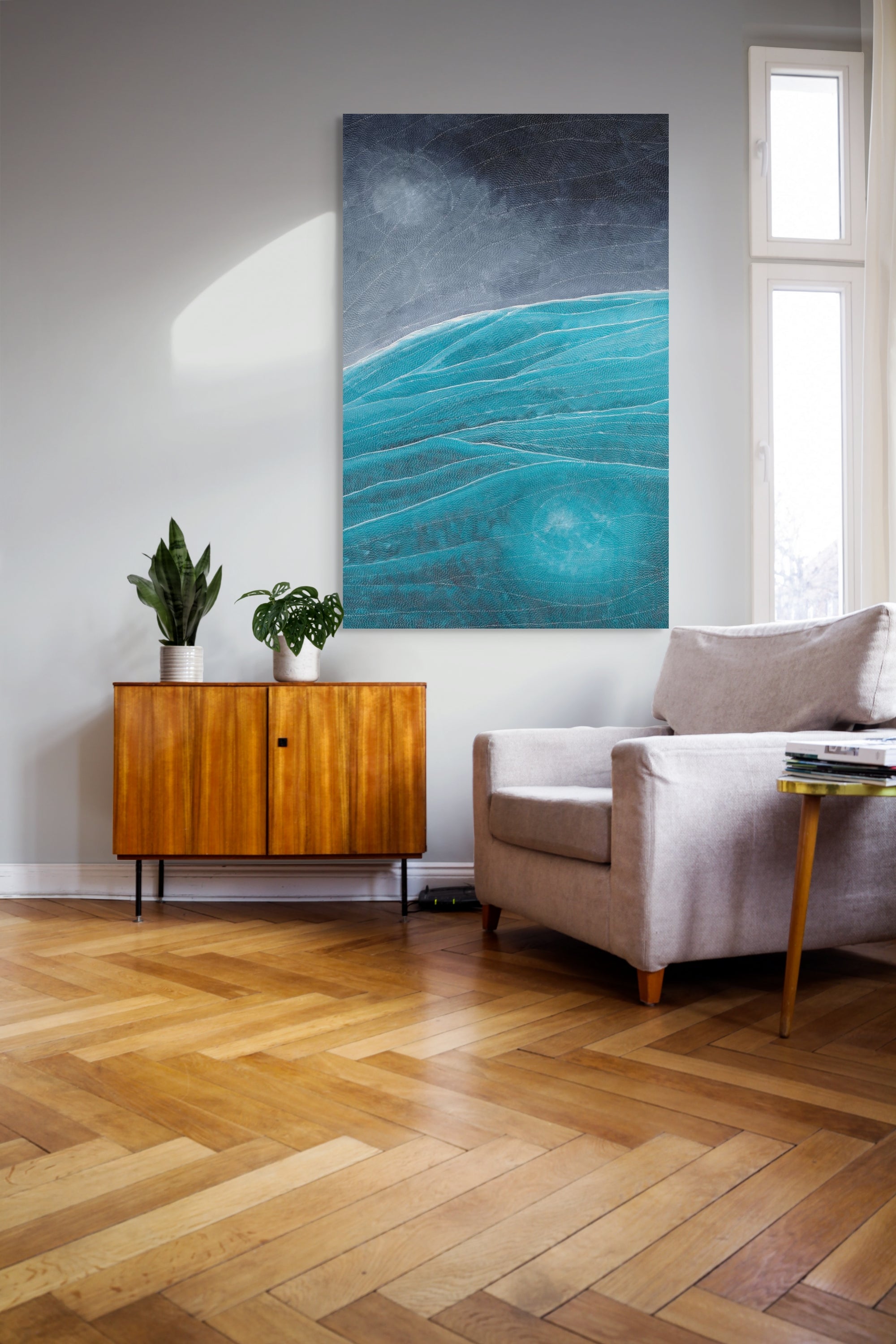 Sarrita King | 'Earth Elements, 2025' | Canvas Print-thumbmail-2