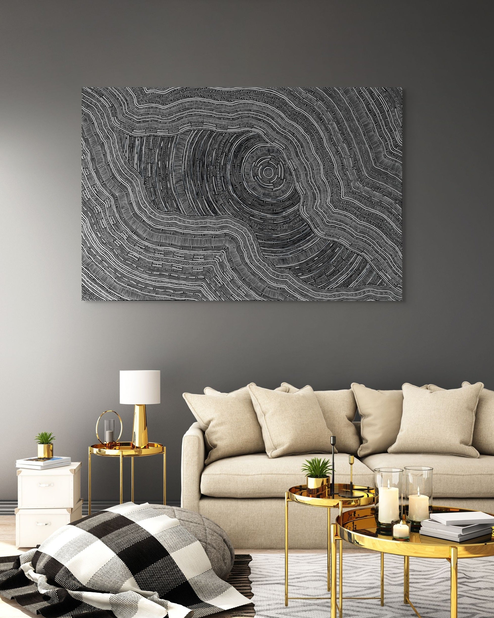 Sarrita King | 'Language Of The Earth, 2024' | Canvas Print-thumbmail-2